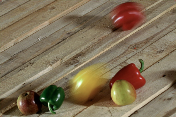 Endlich kommen auch mehr Paprika...