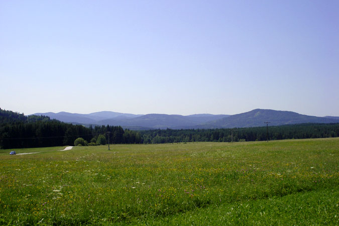 Tschechien: Blick auf den Bhmerwald