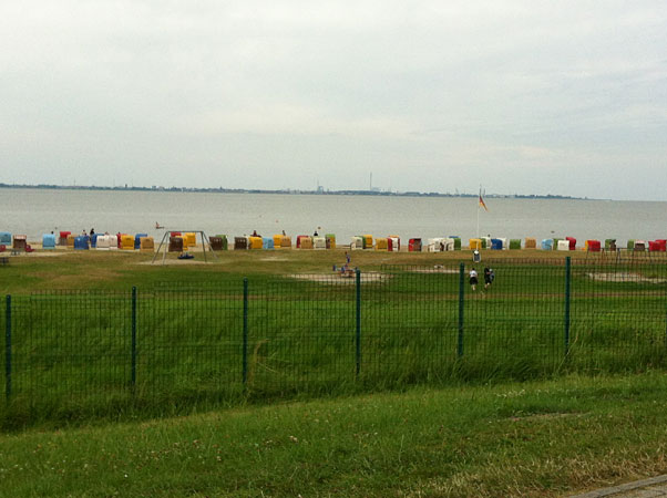 Dangast: Badestrand