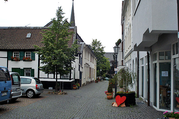 Im alten Teil von Mlheim