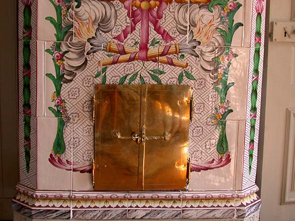 Kachelofen (Detail)